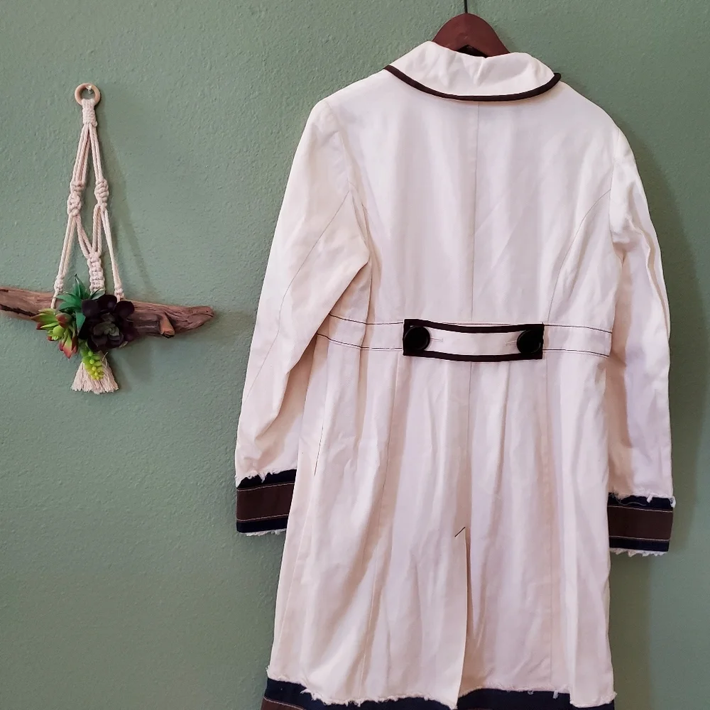 #46. Boden long coat size UK 12 US size 8 - Picture 2 of 3